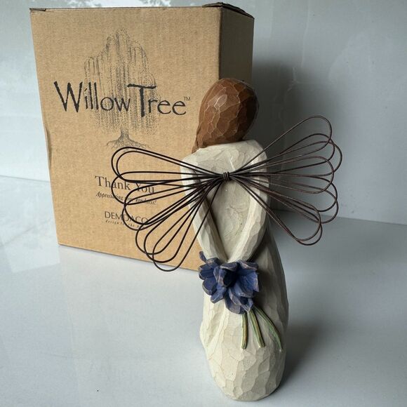 New In Box Vintage Willow Tree "Thank You" Handcrafted Figure Willow Tree (2002) - Picture 5 of 7